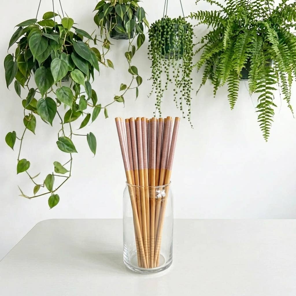 Bamboo Chopsticks - Set of 2 | Purple Bamboo Switch