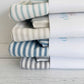 Bread Makers Set in Ticking Stripes, bread bag & bowl cover Dot and Army