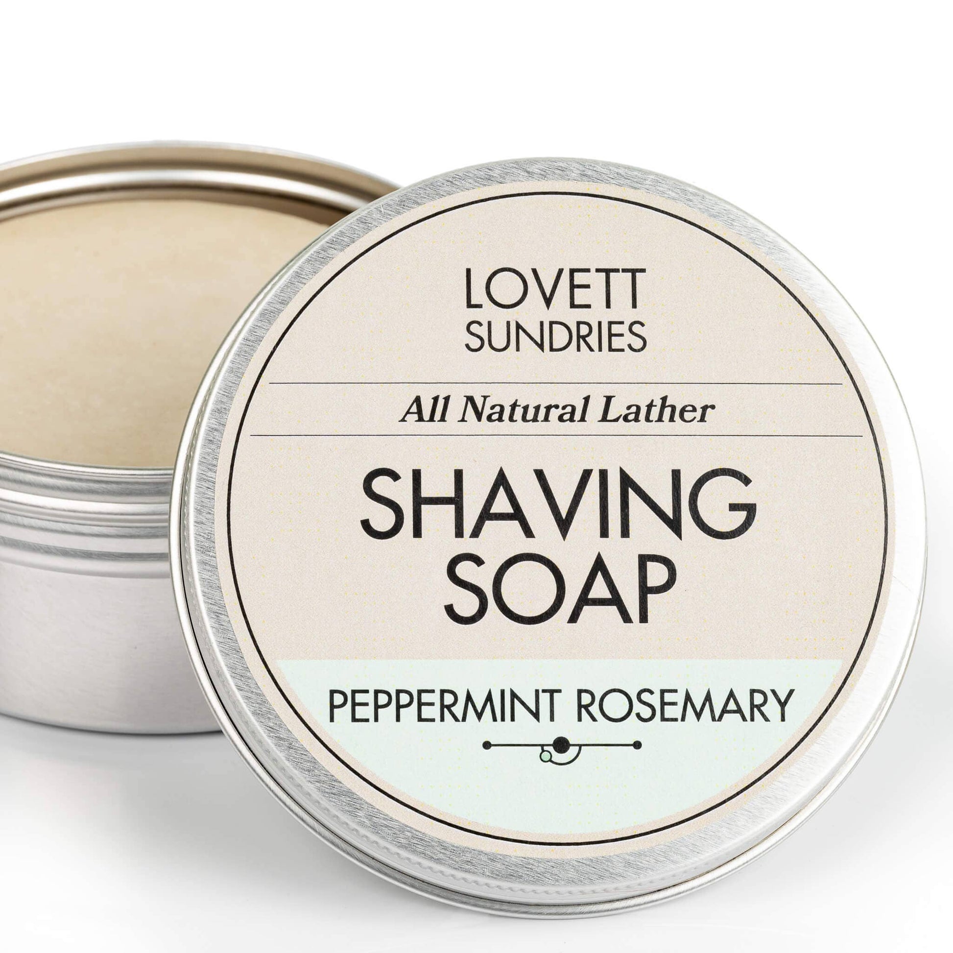 Shaving Soap for Long Lasting Natural Lather Lovett Sundries
