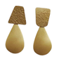Lamp Stud Brass Earrings