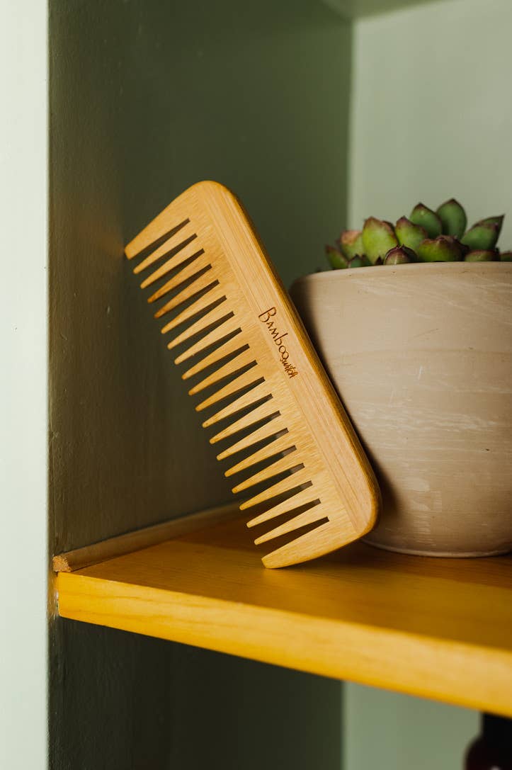 Bamboo Switch - Pointed Bamboo Wide Tooth Comb | Market Bestseller Bamboo Switch