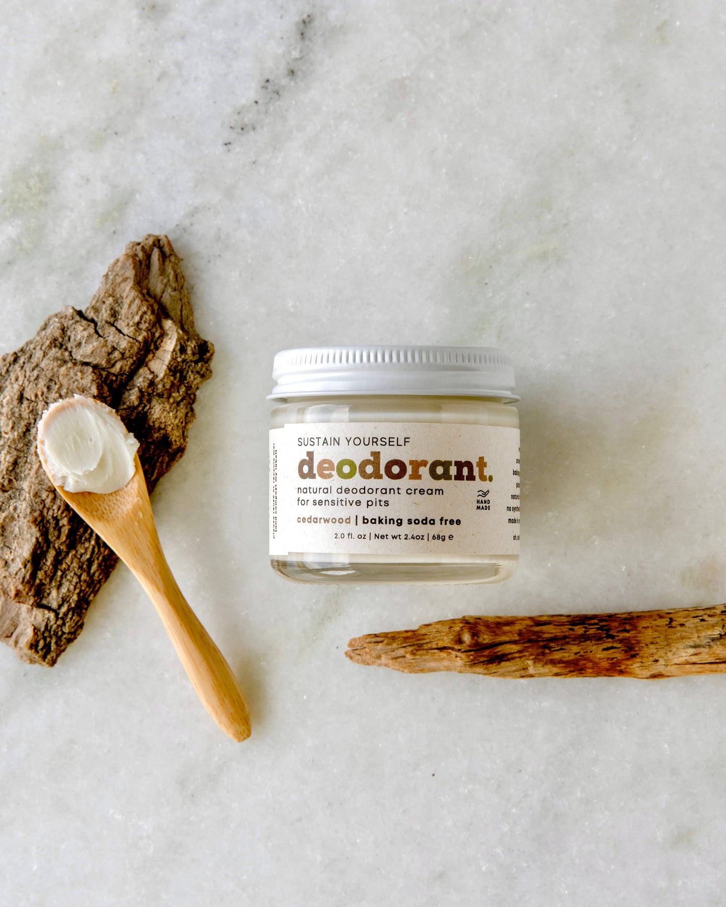 Cedarwood Deodorant Cream Sustain Yourself