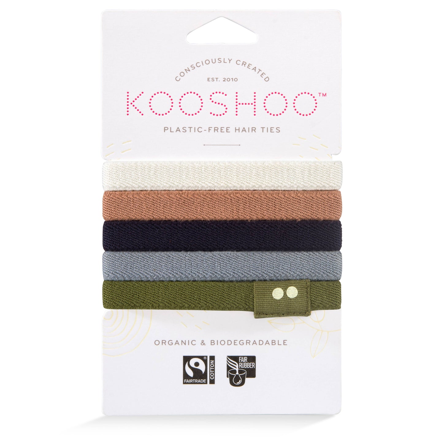 KOOSHOO - Plastic-free Flat Hair Ties - Classics KOOSHOO