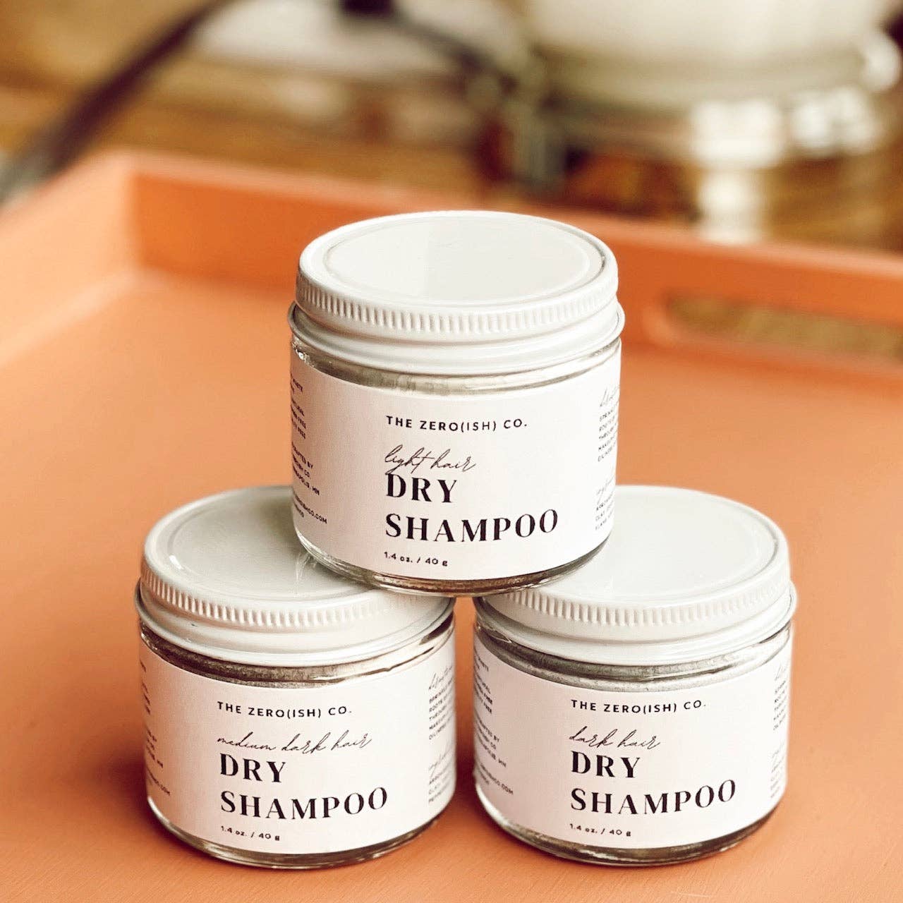 Natural Dry Shampoo The Zeroish Company