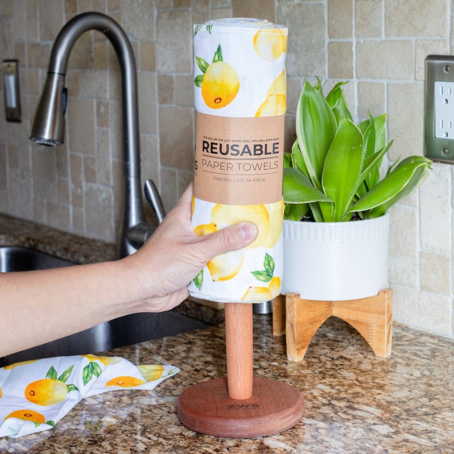 Reusable Paper Towel Holder ZWS Essentials