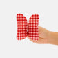 Suki Claw in Red Plaid CHUNKS