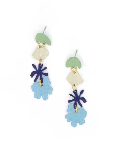 Wildflower Field Statement Earrings Fair Anita