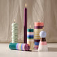 Balok Berry Tones Palm Wax Pawn Candle