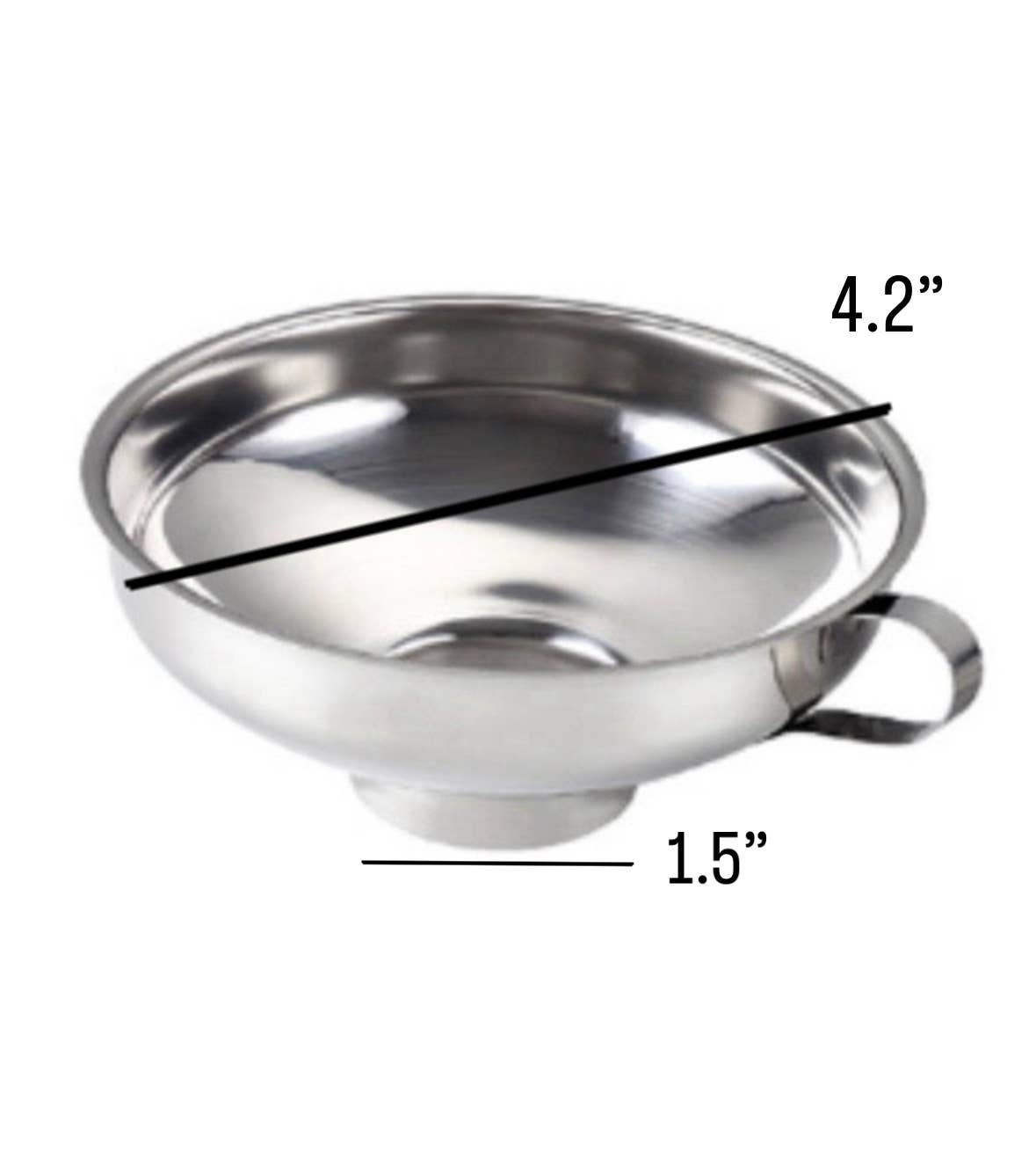 Stainless Steel Funnel Zefiro