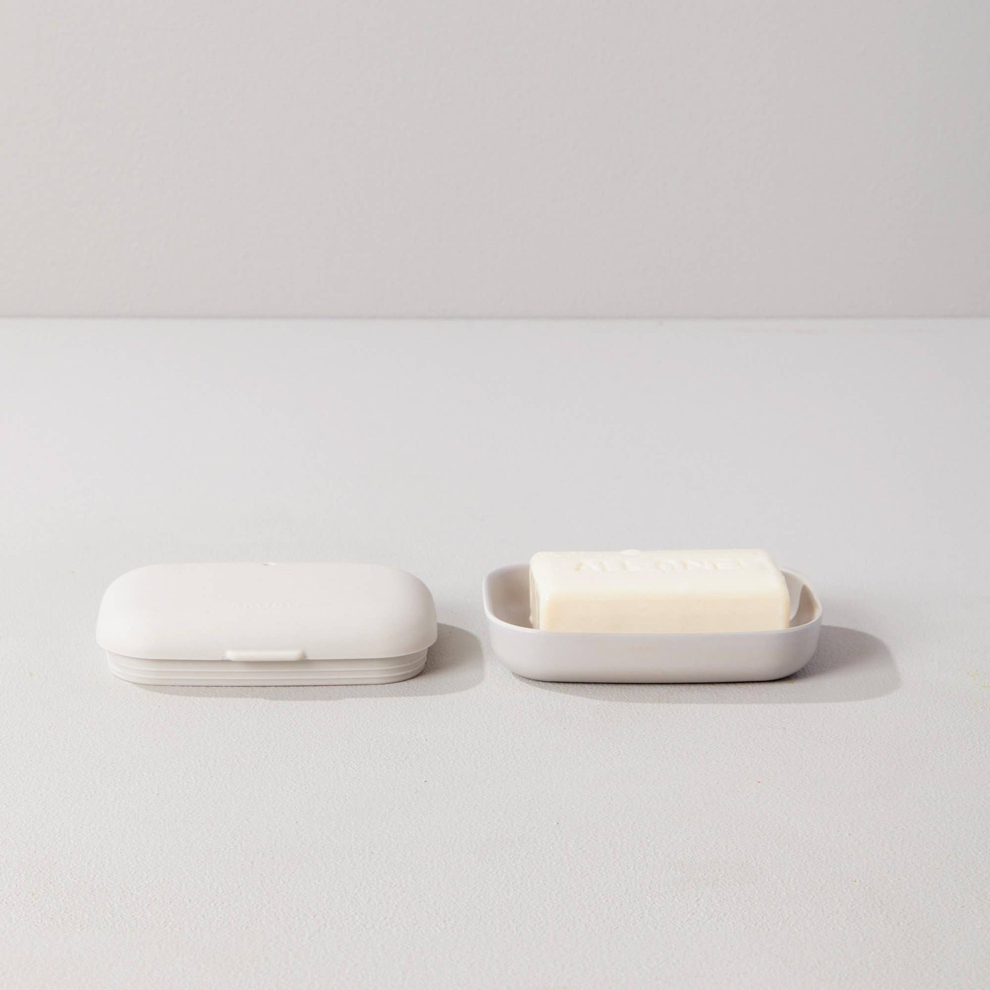 Rectangular Travel Soap Box - Cloud EKOBO