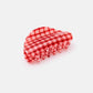 Suki Claw in Red Plaid CHUNKS