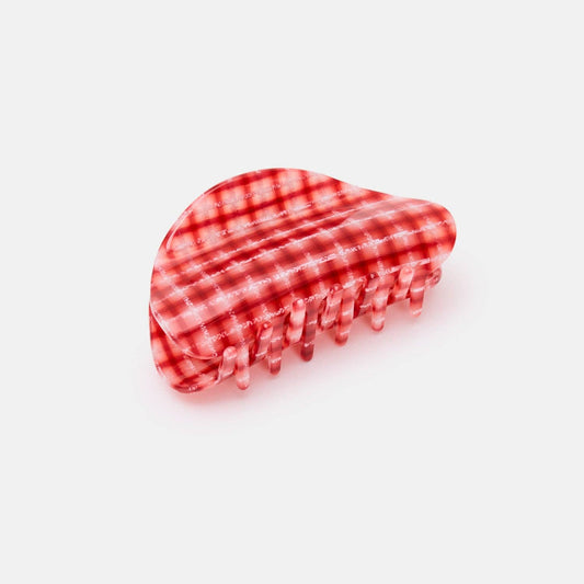 Suki Claw in Red Plaid CHUNKS