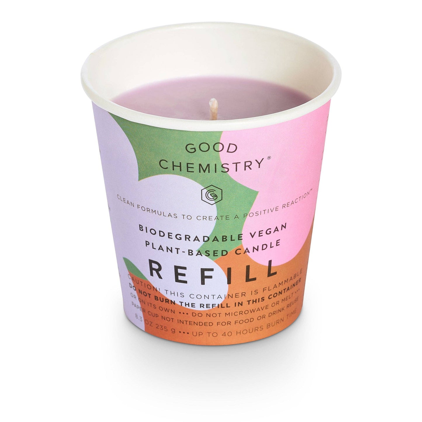 Lavender + Ooh La La Biodegradable Candle Refill Good Chemistry