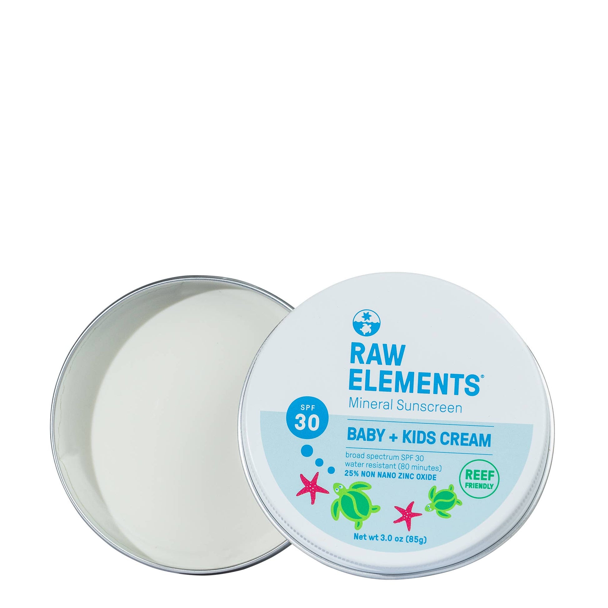 RAW ELEMENTS BABY + KIDS LOTION TIN SPF 30 Raw Elements