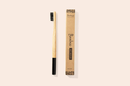 Bamboo Switch - Adult Bamboo Toothbrush | Black Bamboo Switch