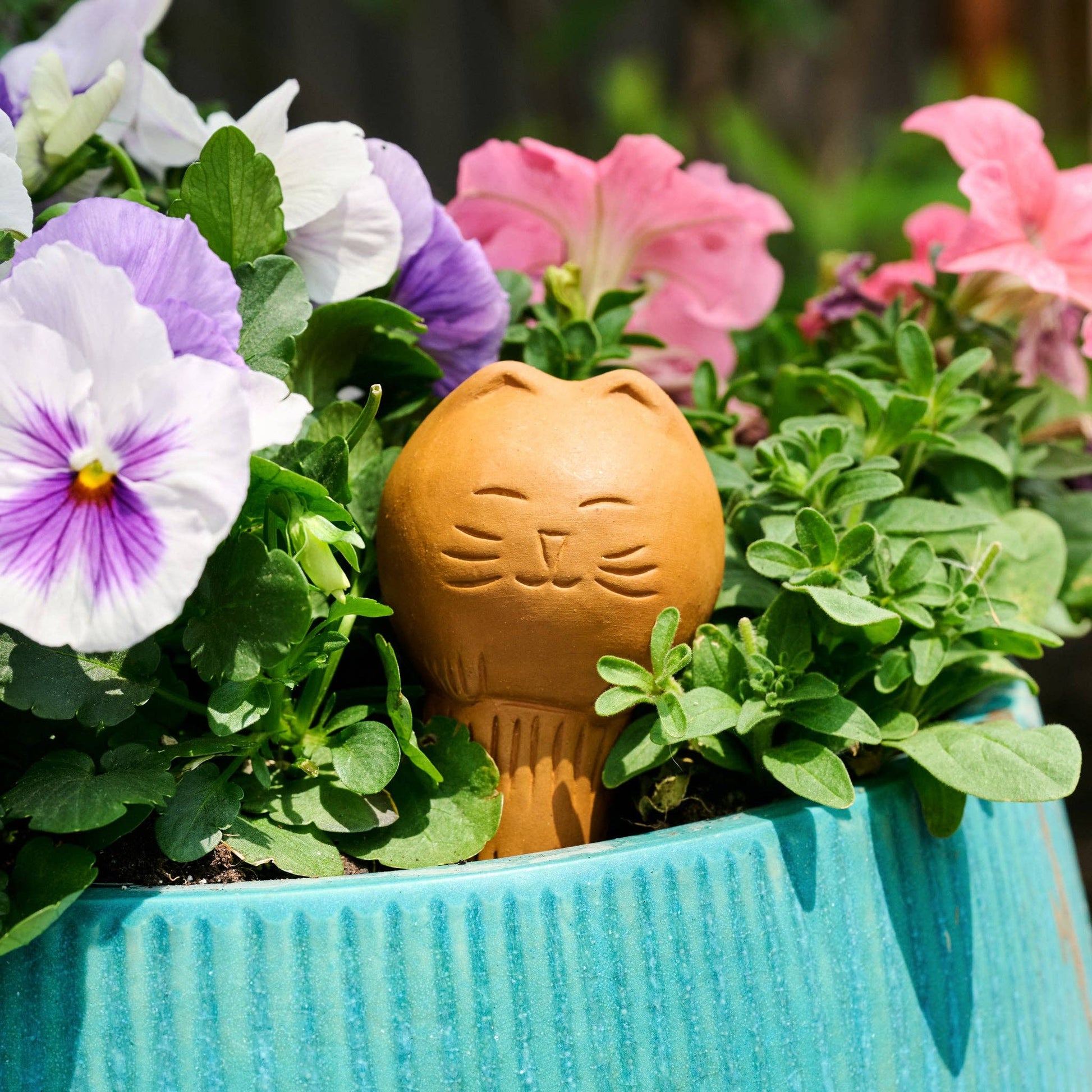 Self Watering Plant Pet - Cat Ten Thousand Villages