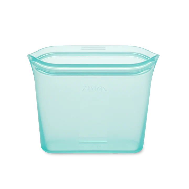 Sandwich Bag - Teal Zip Top