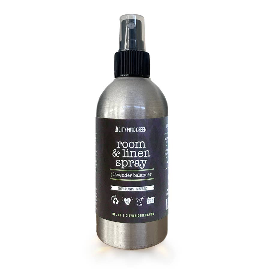 Room & Linen Spray: Lavender Balancer City Maid Green