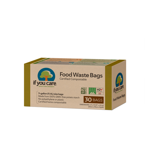 If You Care - 3 Gallon Certified Compostable Food Waste Bags If You Care