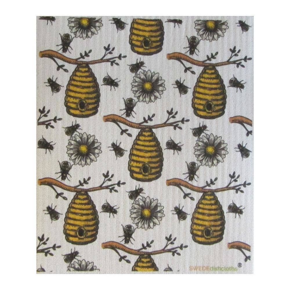 SWEDEdishcloths - Swedish Dishcloth Bees/Honey Spongecloth SWEDEdishcloths