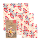 Bee's Wrap - New! Assorted 3 Pack - Full Bloom Bee's Wrap