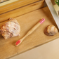 Bamboo Kids Toothbrush - Eco-Friendly Soft Bristles with Biodegradable Handle Bamboo Switch