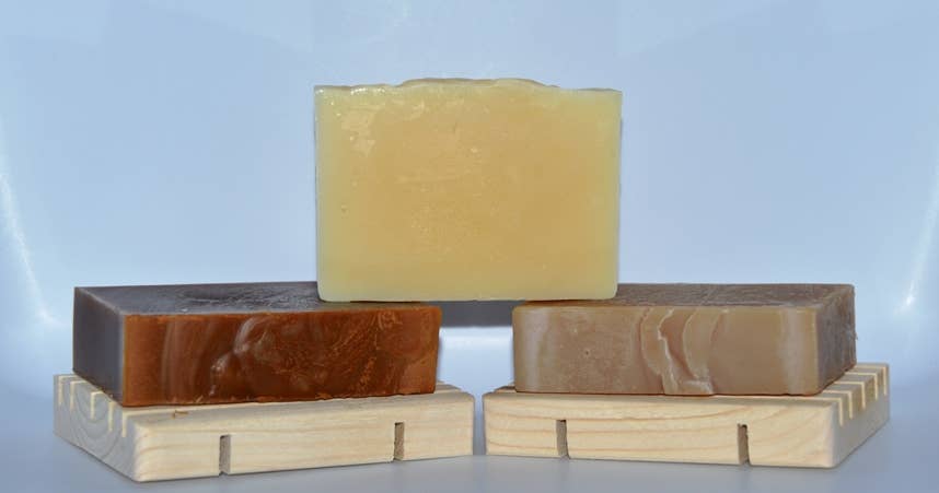 Lanolin Wool Wash Bar Soap: Natural Vanilla Orange Sheepish Grins