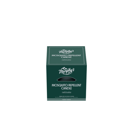 Murphy's Naturals - Refillable Mosquito Repellent Candle- Forest Green Case of 6 Murphy's Naturals