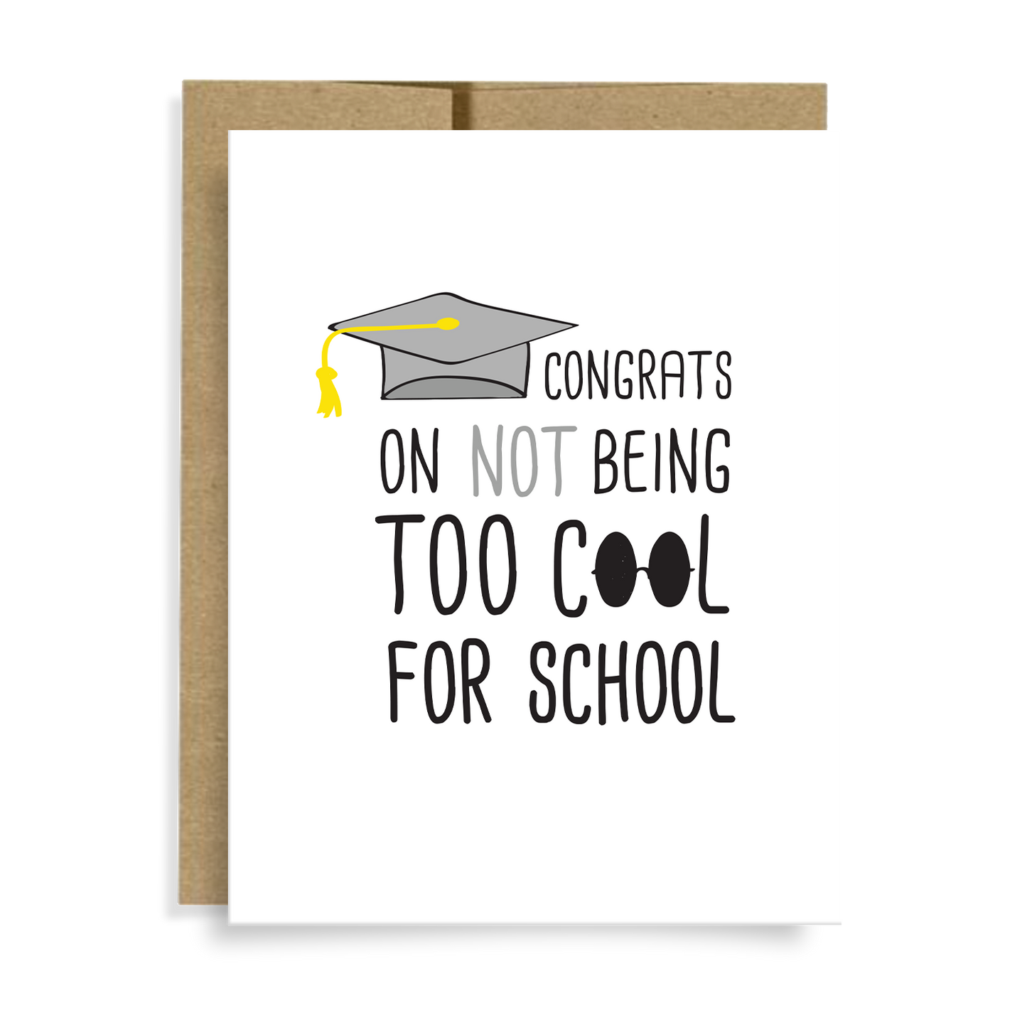 Neighborly Paper - Too Cool For School Card Neighborly Paper