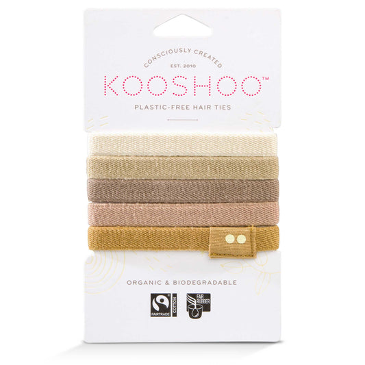 Plastic-free Hair Ties - Blond KOOSHOO