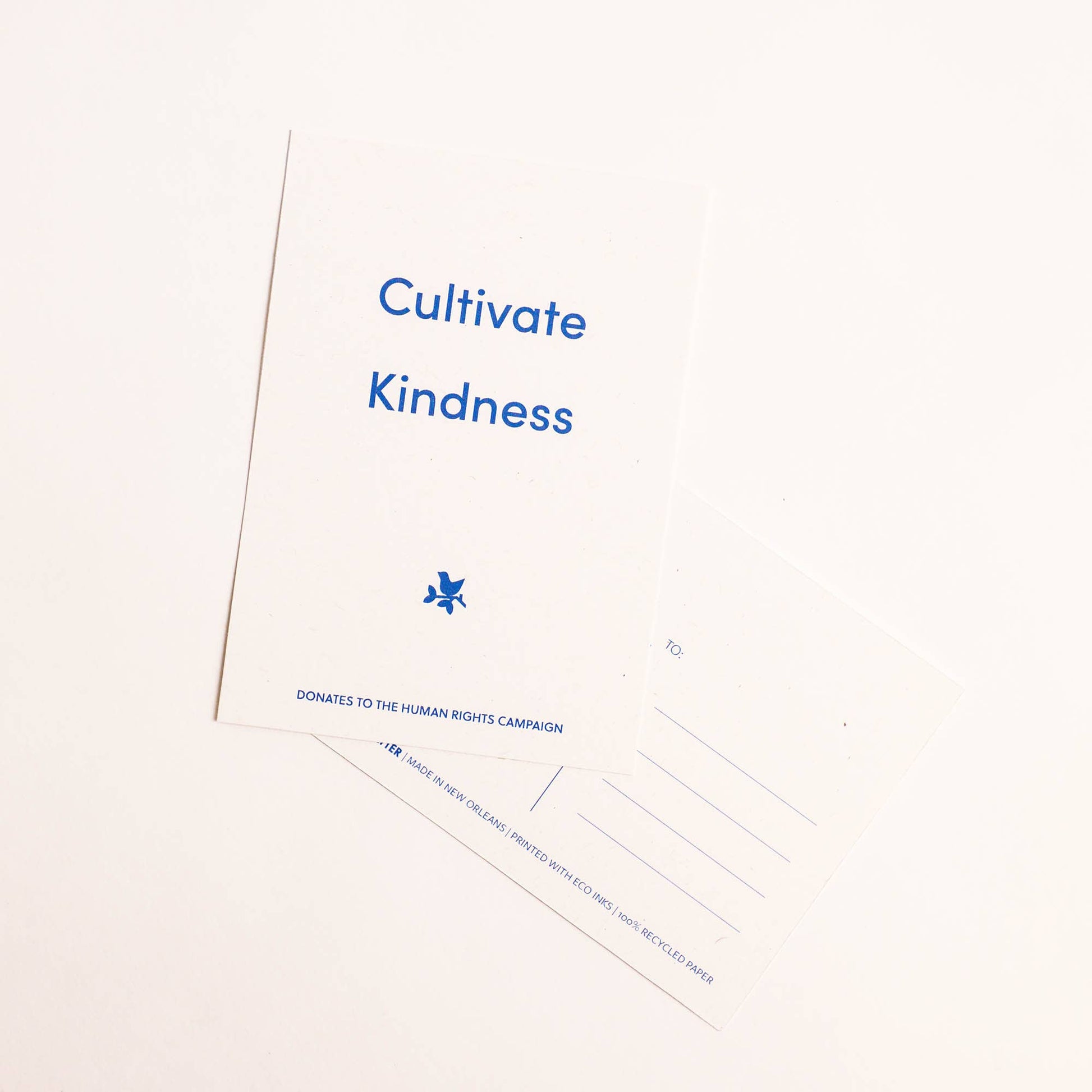 Goods That Matter - Cultivate Kindness Postcard Goods That Matter