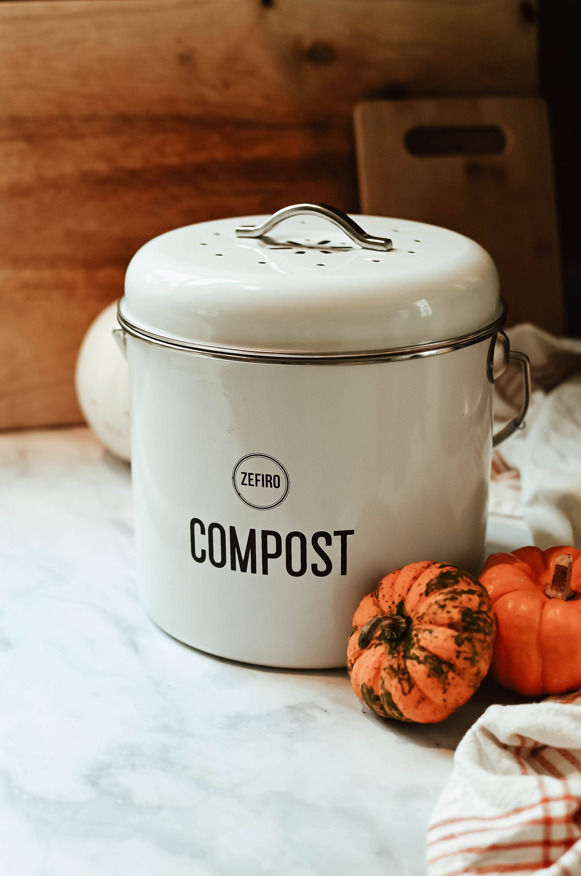 Compost Bin  0.8 Gallons Zefiro