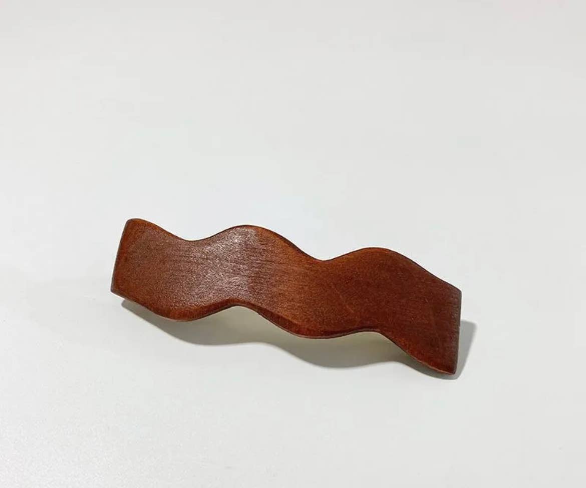 My Terracotta Home - Hair Clip | Wooden Artisan Geometric Hair Clip My Terracotta Home